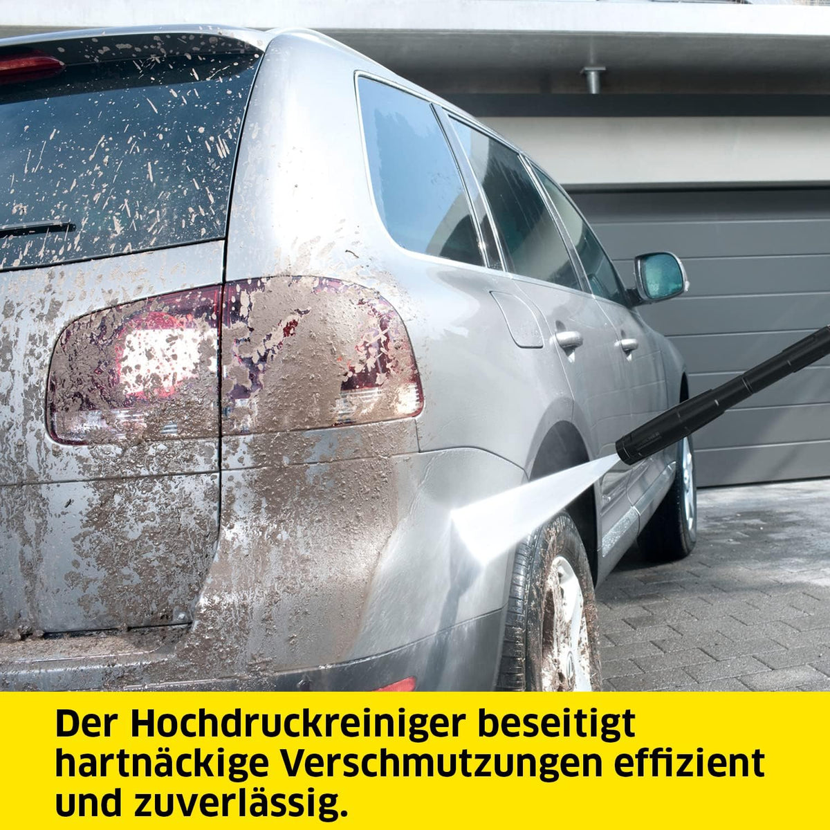 Nettoyeur haute pression Karcher K 7 Premium Smart Control Flex Home - 180 bars - 600 L/h - connecté - tambour enrouleur - brosse terrasse