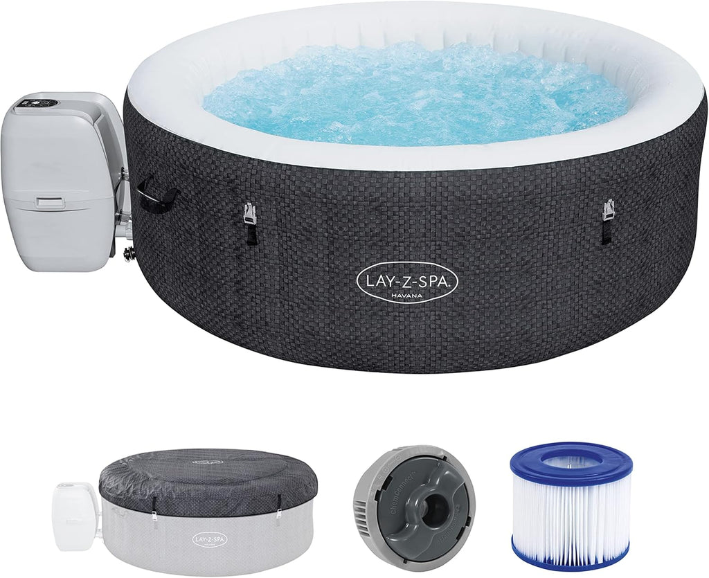 Spa gonflable rond BESTWAY Lay-Z-Spa? Miami Airjet? 2 - 4 personnes