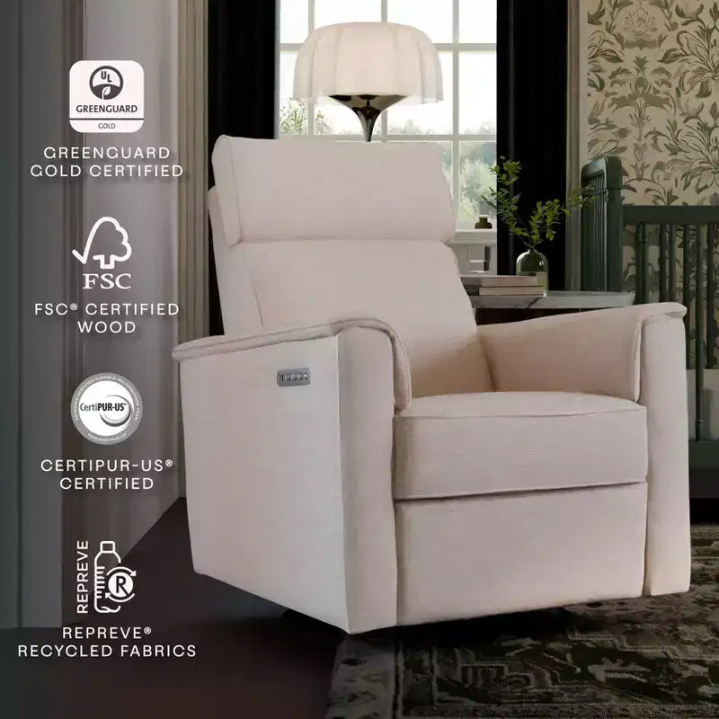 Namesake Willa Pro Power Glider Recliner w/ Power Lumbar