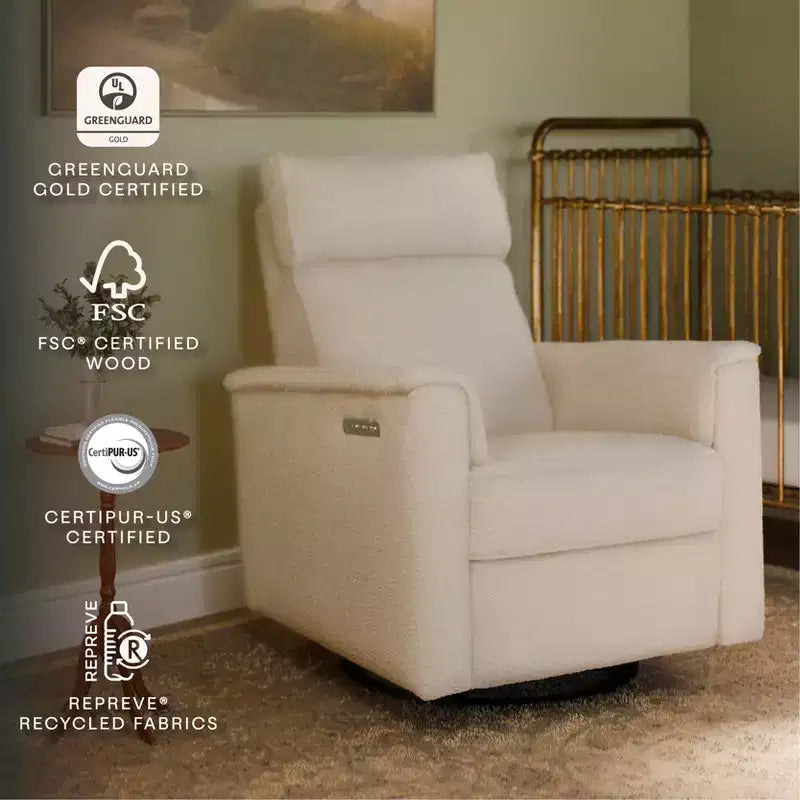 Namesake Willa Pro Power Glider Recliner w/ Power Lumbar