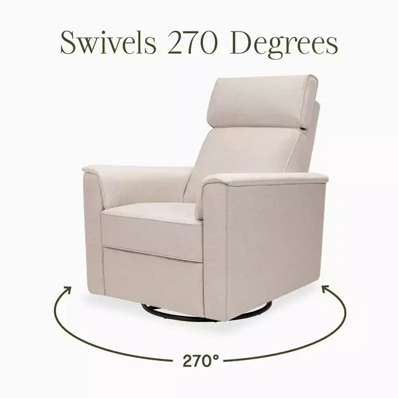 Namesake Willa Pro Power Glider Recliner w/ Power Lumbar