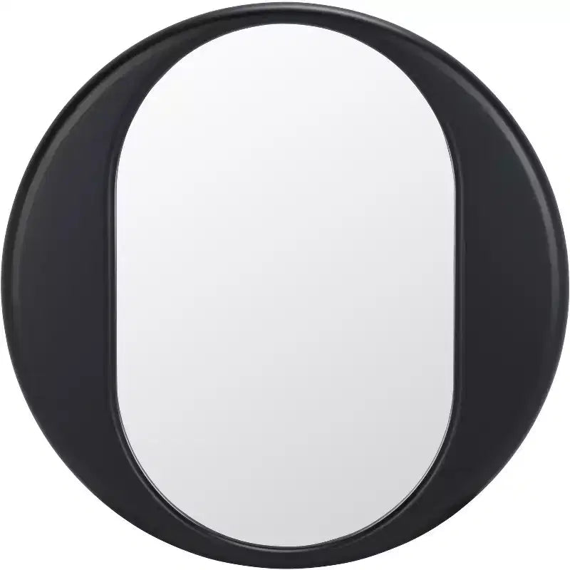 Ollie Mirror - 29.84 x 29.84 - MRR9034 - Black -Safavieh