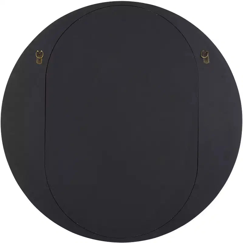 Ollie Mirror - 29.84 x 29.84 - MRR9034 - Black -Safavieh