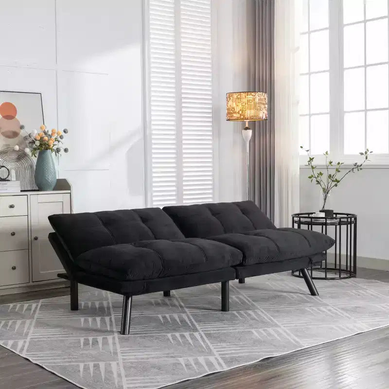 GDFStudio Zari 70.87'' 2-Seater Modern Convertible Foldable Upholstered Sofa Bed