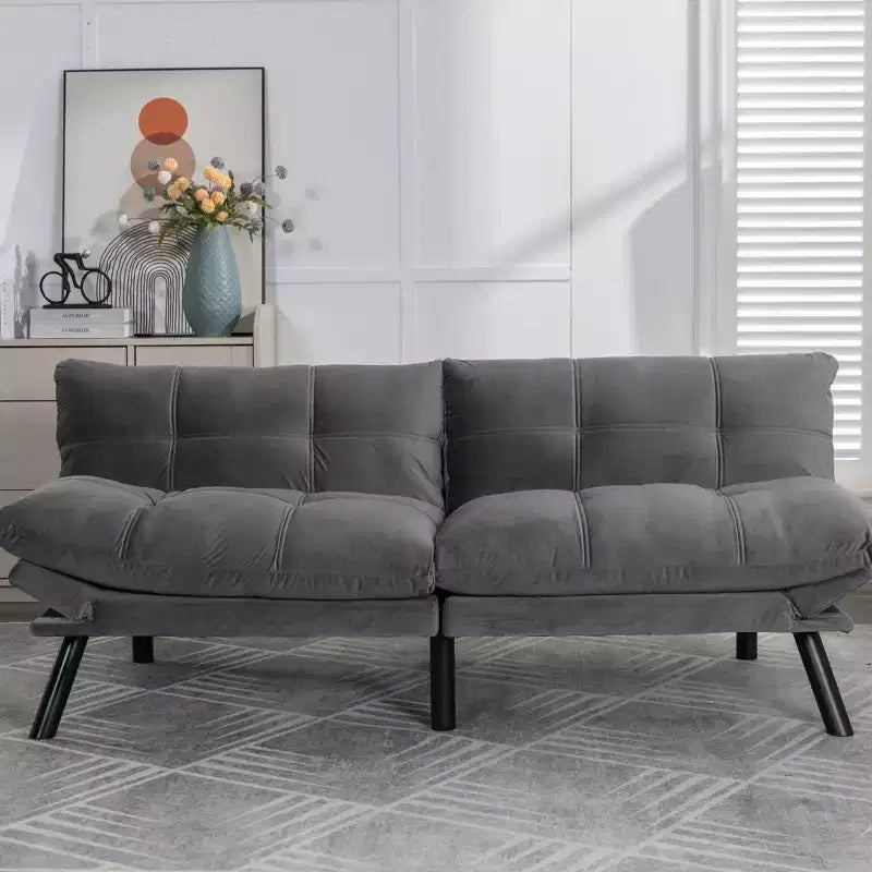 GDFStudio Zari 70.87'' 2-Seater Modern Convertible Foldable Upholstered Sofa Bed