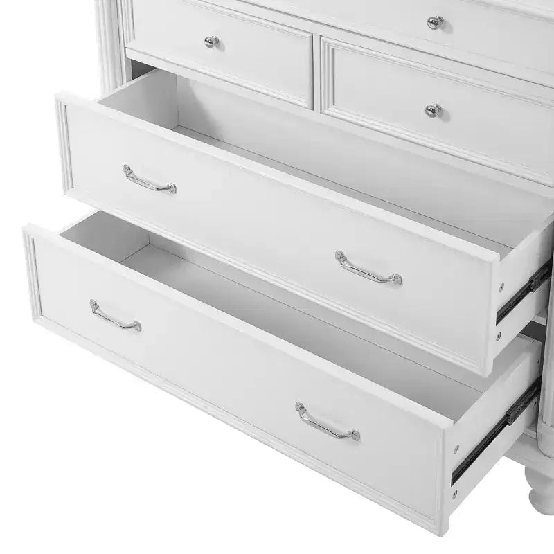 Farmhouse Kitchen Pantry Cabinet with Hutch, Tall Kitchen Storage Cabinet with 6 Door Shelves and Drawers, Freestanding Cupboard with Shelf