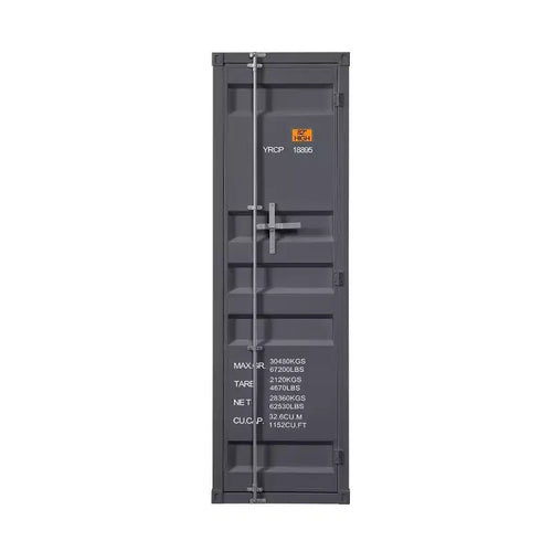 20" CargoWardrobe Gunmetal - Acme Furniture