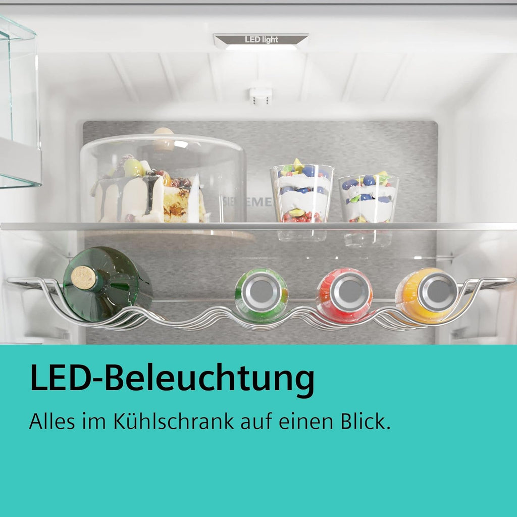 Siemens KI31RADD1 iQ500 - Réfrigérateur encastrable - 102,5 x 56 cm - 165 l - Fabriqué en Allemagne - Très silencieux, hyperFresh Box - Fra?cheur plus longue - éclairage LED - SuperCooling -