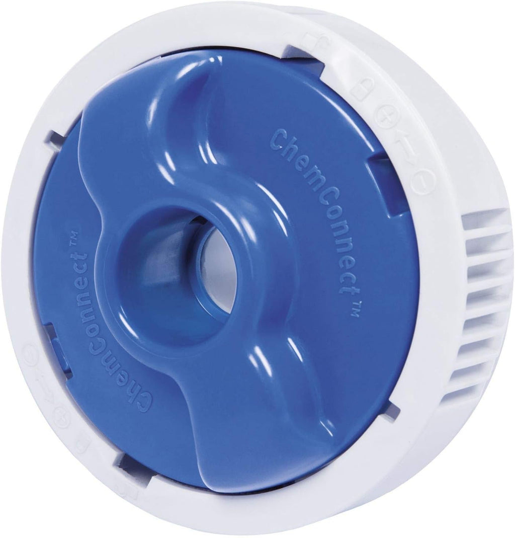 Bestway 56946 Piscine Power Steel? Swim Vista ovale 488 x 305 x 107 cm motif rotin avec hublots, filtration à sable, échelle, bache et diffuseur Chemconnect?
