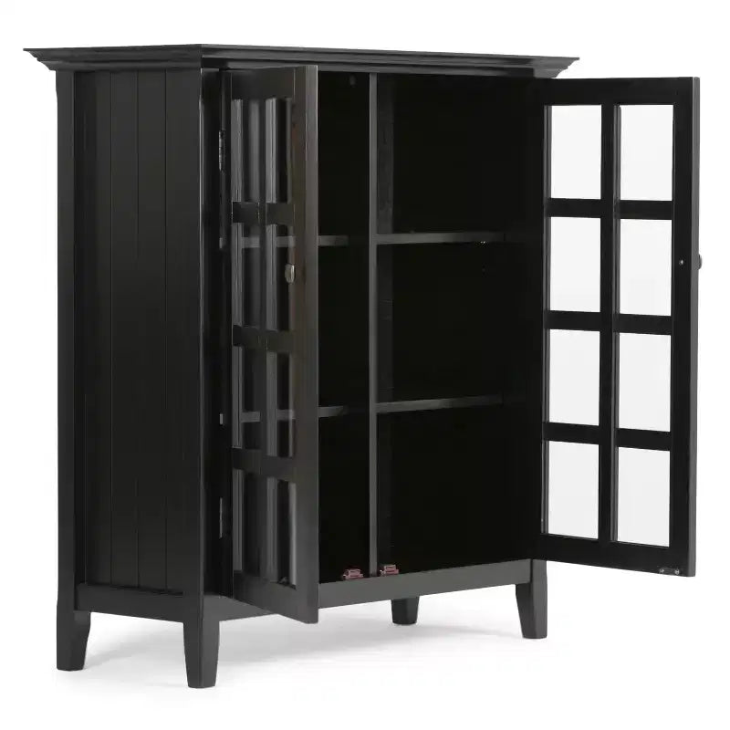 Normandy Solid Wood Medium Storage Cabinet - Wyndenhall