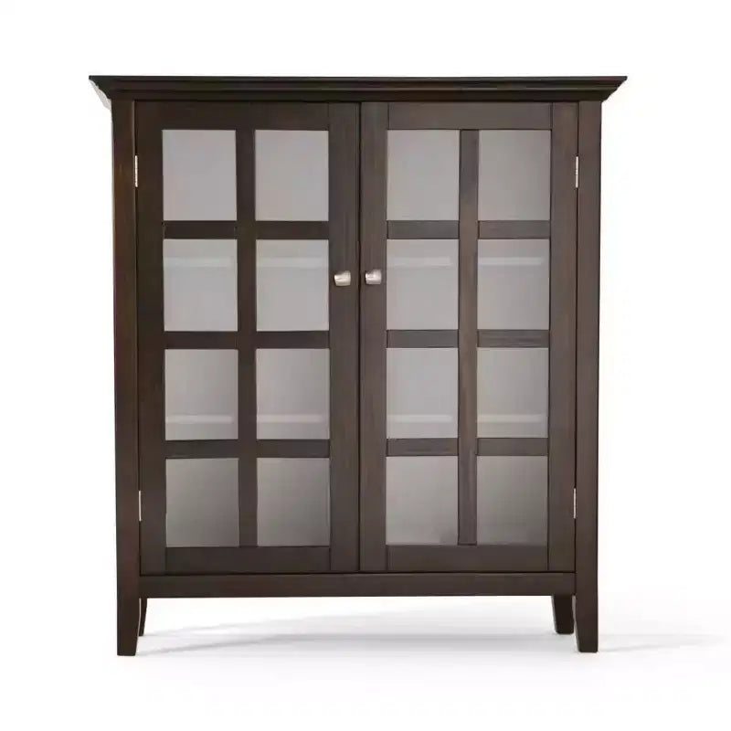 Normandy Solid Wood Medium Storage Cabinet - Wyndenhall