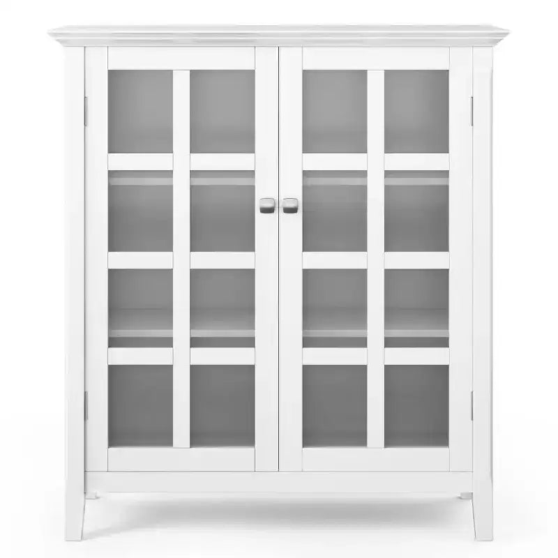 Normandy Solid Wood Medium Storage Cabinet - Wyndenhall