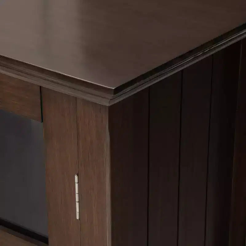 Normandy Solid Wood Medium Storage Cabinet - Wyndenhall
