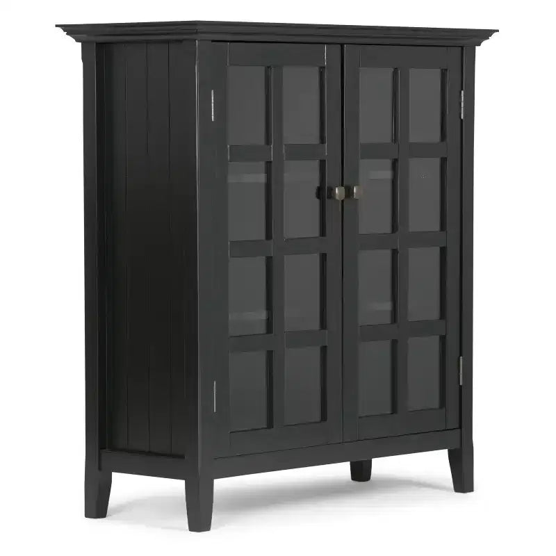 Normandy Solid Wood Medium Storage Cabinet - Wyndenhall
