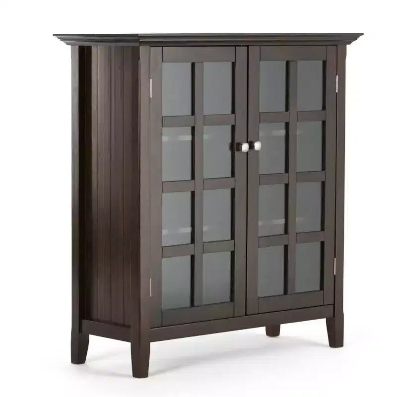 Normandy Solid Wood Medium Storage Cabinet - Wyndenhall