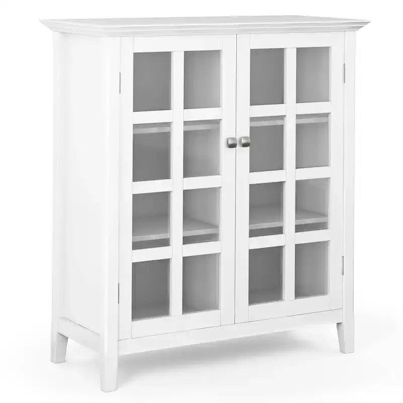 Normandy Solid Wood Medium Storage Cabinet - Wyndenhall