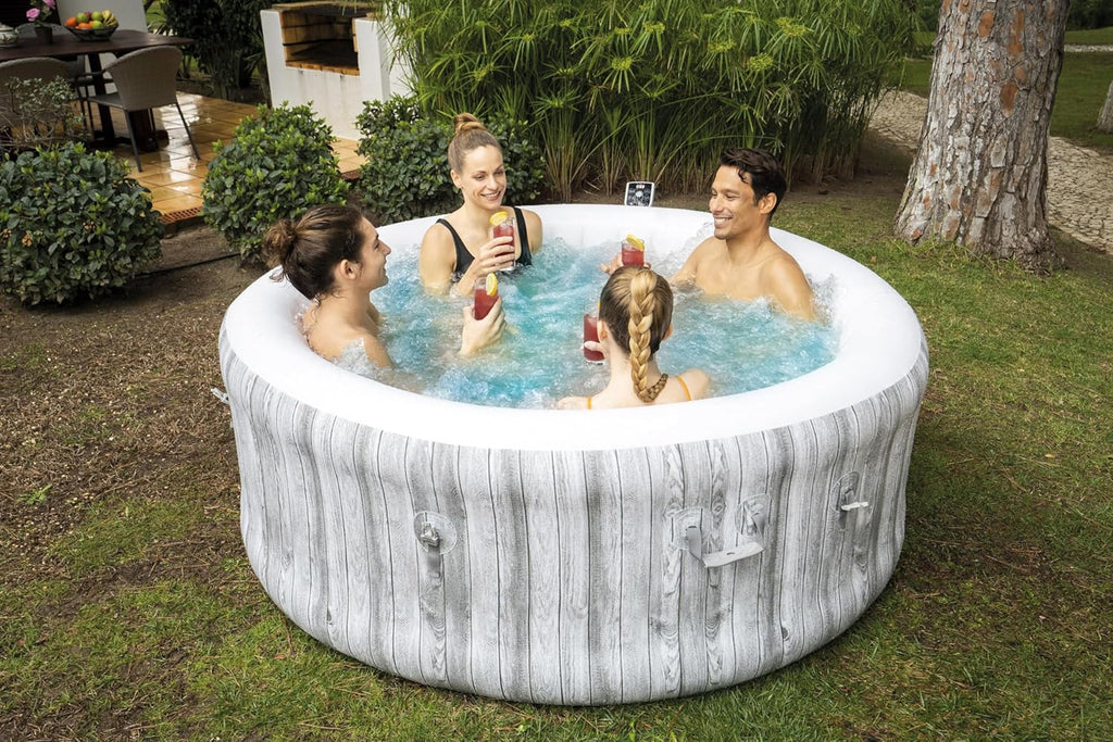 Spa gonflable rond BESTWAY Lay-Z-Spa? Miami Airjet? 2 - 4 personnes
