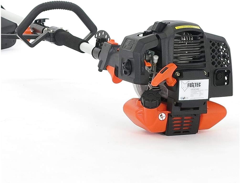 Fuxtec Débroussailleuse Thermique Multifonction 5 en 1 Multitool FX-MT152E - Easy Starter 3CV 52 cm3, Moteur 2 Temps, élagueuse Taille Haie Coupe Bordure Avec Fil ou Lame 1 Mètre Rallonge