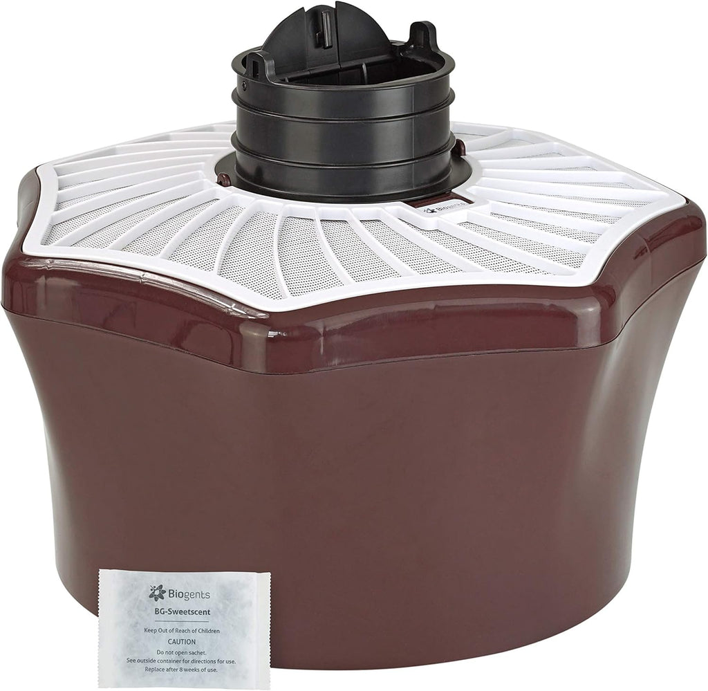 BIOGENTS Piège Extérieur Anti-Moustiques & Moustiques Tigres | Efficace Contre Les Moustiques Tigres | Attractif 2 Mois Inclus | Piège Electrique BG-MOSQUITAIRE